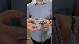 Samsung Galaxy Z Fold 5 Hands On  Best New Features [upl. by Ramey479]