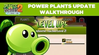 Power Plants Gameplay Walkthrough  Plants vs Zombies 2 [upl. by Kus]