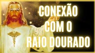 🌻 Conexão Espiritual do 2° Raio Amarelo Dourado  A Grande Fraternidade Branca  Mestre Jesus 💛 [upl. by Ahsian750]