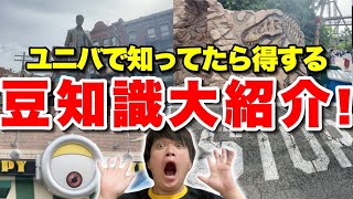 【9割が知らない】年300回以上ユニバ行く男のパーク豆知識ツアー【USJ】 [upl. by Assenay]