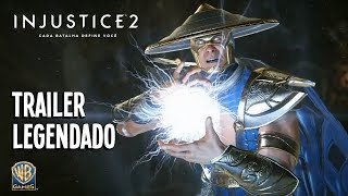 Injustice 2  Apresentando Raiden [upl. by Ainavi]