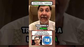 Noroña NO TUVO PIEDAD con el nuevo presidente del PAN Jorge Romero Herrera [upl. by Waller]