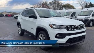 2025 Jeep Compass Latitude Sport Utility Toledo Carleton Sylvania Temperance Petersburg Oregon [upl. by Micky]