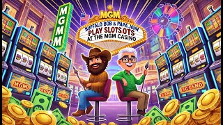 Advantage Play Slots Buffalo Bob and Papajohnslots [upl. by Galang578]