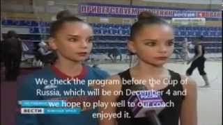 Dina Arina Averina 2013 Interview longer  WENGLISH SUB  AverinaTwins [upl. by Aifas76]