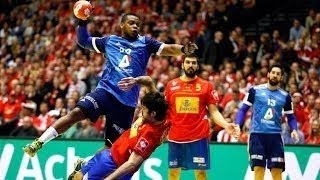 EHF EURO 2014  FRANCE vs SPAIN  Final Round Semifinal [upl. by Pena173]