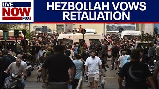 Hezbollah vows to punish Israel after pager explosions across Lebanon  LiveNOW from FOX [upl. by Nelav31]