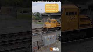 Norfolk Southern  NS1800 DC to AC Conversion Yellow Hood Roanoke VA [upl. by Rosemaria]