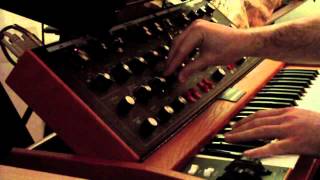 Minimoog Voyager Old School  Tugboat [upl. by Lenra177]