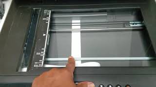 How to remove Black lines on Sharp copier [upl. by Sumner]