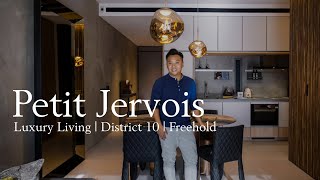 Inside a Luxury Modern Industrial Styled 2 Bedroom Condominium at Petit Jervois  Singapore property [upl. by Lareena202]