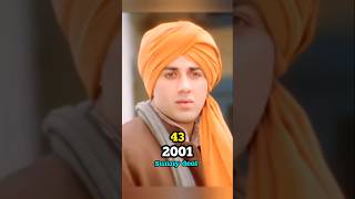 Gadar movie cast 2001  2024 then now ytshorts shortvideo [upl. by Holmun]