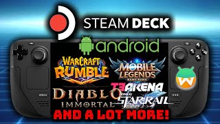 📌 android on Steam Deck Waydroid Install Guide SteamOS  Steam Deck Android Waydroid OLED LCD [upl. by Lothair242]