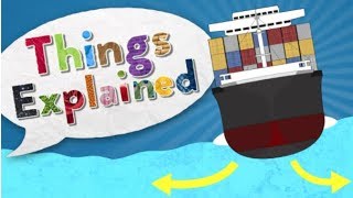 How Do Ships Float  Things Explained Buoyancy [upl. by Gotthelf395]