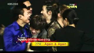 HD091230 2PM  Winning Song of the Year amp Encore [upl. by Lorak]