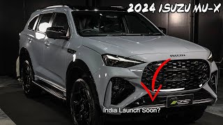 2024 Isuzu MUX Revealed  Gets New RS Trim 🔥  India Launch Soon  Fortuner amp Gloster Rival [upl. by Akinam18]