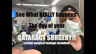 Cataract Surgery Procedure Walkthrough [upl. by Nylasoj]