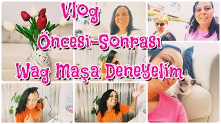 Aprilla wag maşasu dalgası deneyelim💆🏻‍♀️Günlük vlog❣️Salonuma yeni aldıklarım🌷İzmir çok sıcak [upl. by Seabury]