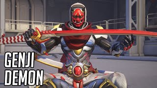 Overwatch 2 Genji gameplay [upl. by Odraccir]