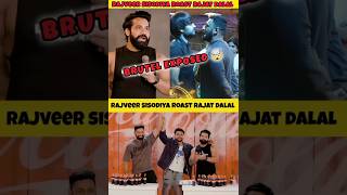 Rajveer sisodiya Badly Roast Rajat dalal 😱  Rajat Dalal bigg boss shorts [upl. by Coonan451]