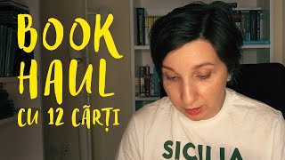 Book haul cu 12 carti [upl. by Mariano]