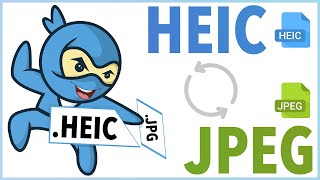 Convert HEIC to JPG on Any Device for Free  Image Convert Ninja Tutorial [upl. by Lucilla835]