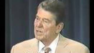 Ronald Reagans Speech on Project Economic Justice [upl. by Alomeda965]