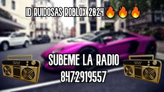 ID CANCIONES RUIDOSAS ROBLOX 2024 🔥🔥🔥 [upl. by Rubel]