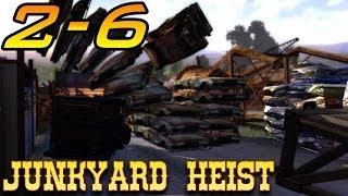 Stuntman Ignition Walkthrough 100 A Whoopin amp A Hollerin II Scene 6  Junkyard Heist [upl. by Champ301]