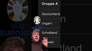 🇩🇪OFFIZIELLE Deutsche EM GRUPPE 😱 [upl. by Sackman]