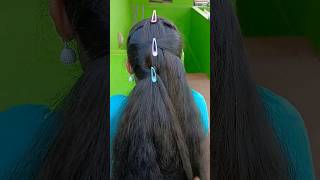 using trending hairstyle🫰🏻shortshairstylehair hacksviraltrending tutorialfeedtiktokreelyt [upl. by Evey818]