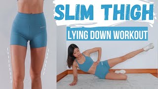 20 min SLIM INNER amp OUTER THIGH Lying Down Exercises Only  Emi [upl. by Ahsiya]