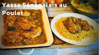 Poulet yassa rapide facile escale gourmande au Sénégal [upl. by Grindle756]