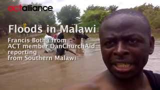 Floods in Malawi [upl. by Tnairb]