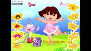 Dora Online Games Dora Cartoon Game [upl. by Arracat]