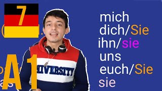 Los pronombres EN ACUSATIVO Y DATIVO Lo que debes saber  Curso de Alemán gratis Lección 7 [upl. by Aremat572]