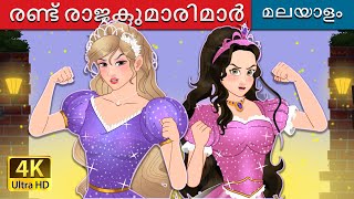 രണ്ട്രാജകുമാരിമാർ The Two Princesses in Malayalam  MalayalamFairyTales [upl. by Nuahsar]