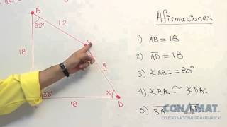 Congruencia de triángulos segunda parte [upl. by Neff]