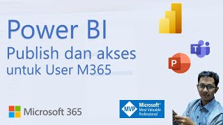 Power BI Publish dan Akses untuk User M365 [upl. by Tedda]