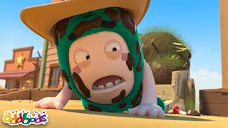 Zee del selvaggio West 🤠  Cartoni Animati 📺  Video divertenti  Oddbods Italia [upl. by Monique]