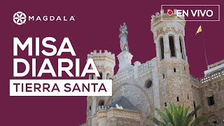 🔵 MISA DE HOY  sábado 26 de octubre  Jerusalén Tierra Santa  Misa en vivo de Magdala [upl. by Cosmo950]