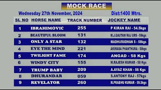 Mock Race [upl. by Weissman]