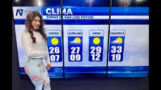 El Pronóstico del Clima con Deyanira Mendoza 27122021 [upl. by Ahsemac]