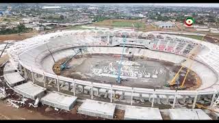 Complexe de Japoma Etat du chantier [upl. by Prinz]