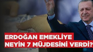 Erdoğan quot2024 emekliler yılı olacakquot sözünü tuttu emekliye indirimler yolda [upl. by Modnar]