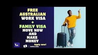 FREE 484 AUSTRALIAN WORK PERMIT VISA  CITIZENSHIP  No family restrictions Invest digitalmoney [upl. by Onra]