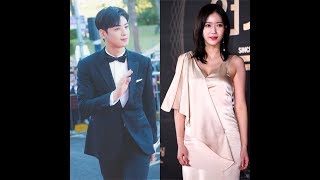 Cha Eun Woo x Im Soo Hyang  WooSoo Couple Red Carpet [upl. by Kremer]