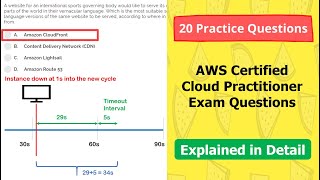 AWS Certified Cloud Practitioner Exam Questions Practice Test Question amp Answers Prep CLFC01 [upl. by Dupre]