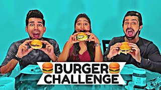 Burger Challenge  Rimorav Vlogs [upl. by Hosbein]