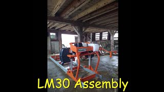 Norwood LM30 Sawmill  Full Assembly Overall Process 8 [upl. by Tallbot]